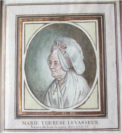 Portrait de Thérèse Levasseur, veuve de Jean-Jacques Rousseau