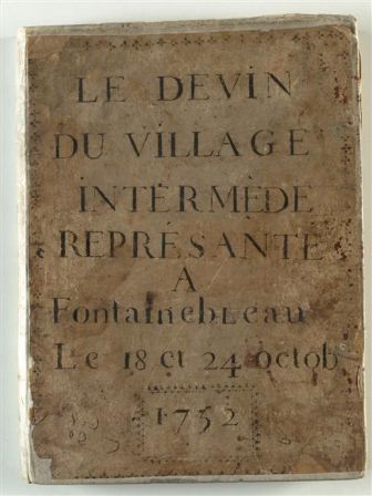 Le Devin du village, intermède de Jean-Jacques Rousseau