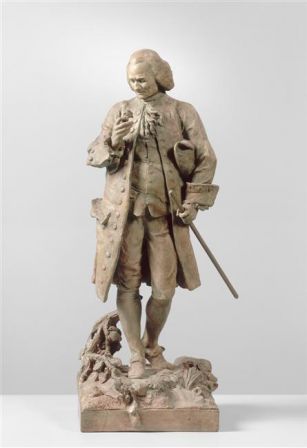 Statuette de Jean-Jacques Rousseau